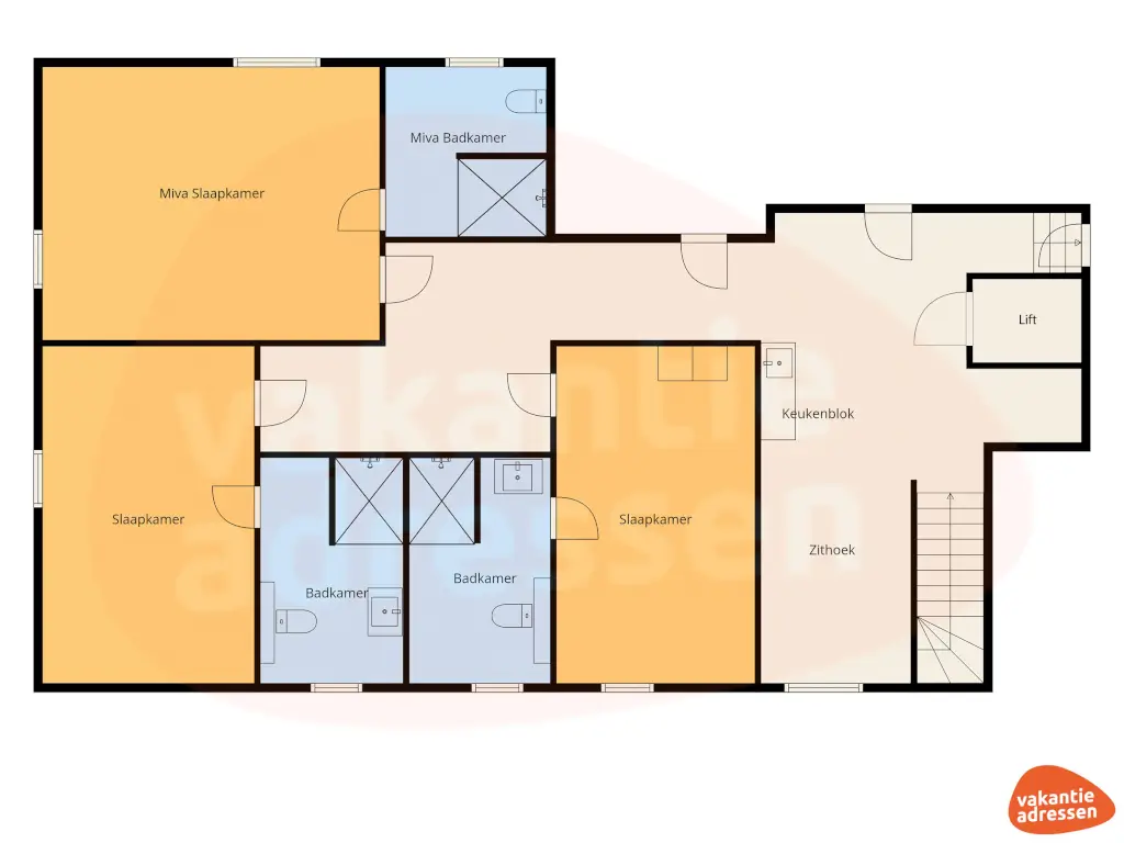 Vakantieadressen accommodatie afbeelding