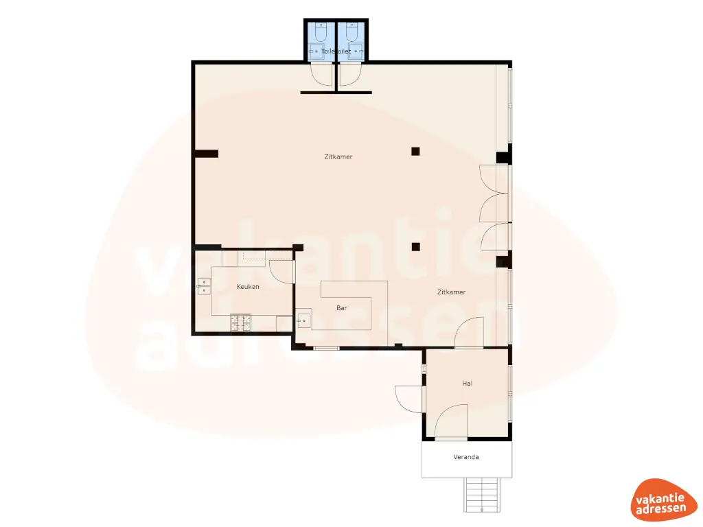 Vakantieadressen accommodatie afbeelding