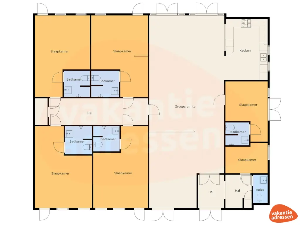 Vakantieadressen accommodatie afbeelding