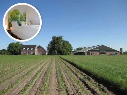 Ruime groepsaccommodatie met prachtige kamers